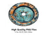 Rusty Metal Plates Clipart Bundle