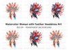 Native American Headdress Clipart Bundle