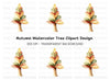 Autumn Tree Clipart Bundle