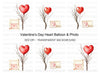 Vintage Love Hearts Branches Clipart Bundle