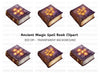 Ancient Grimoire Magic Book Clipart Bundle