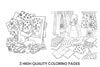 Christmas Preparations Coloring Books