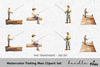 Fishing Men Clipart Bundle