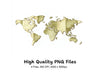 World Map Clipart Bundle