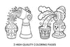 Water Gun Fun Coloring Books