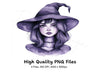 Witch Clipart Bundle