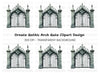Vintage Cemetery Gate Clipart Bundle