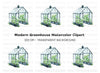 Greenhouse Clipart Bundle