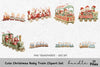 Christmas Astronaut Babies Clipart Bundle