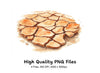 Dry Cracked Earth Clipart Bundle