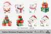 Christmas Gift Box Clipart Bundle
