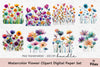 Elegant Floral Digital Paper Set