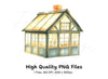 Greenhouse Clipart Bundle