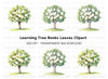 Book Trees Clipart Bundle