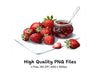 Fresh Strawberry Jam Berries Clipart Bundle