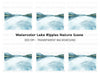 Lake Landscape Clipart Bundle