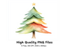 Christmas Tree Clipart Bundle