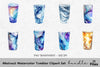 Abstract Tumbler Clipart Bundle