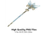 Enchanted Fairy Wand Clipart Bundle