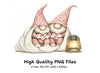Cute Valentine Gnomes Clipart Bundle