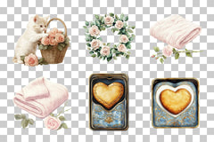Adorable Valentine's Day Clipart Set Bundle - CraftNest - Digital Crafting and Art