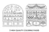 Festive Bakery Shop Coloring Books