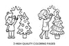 Christmas Tree Topper Coloring Books