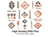 Southwestern Geometric Clipart Bundle