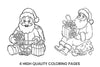 Santa Tech Troubles Coloring Books