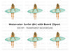 Surfer Summer Fun Clipart Bundle