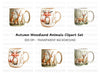 Woodland Creatures Clipart Bundle