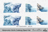Arctic Iceberg Clipart Bundle