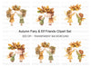 Autumn Fairy Clipart Bundle