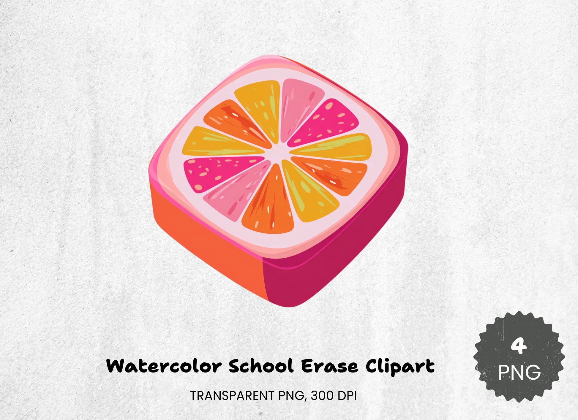 School Erase Clipart Bundle - CraftNest - Digital Crafting and Art