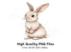 Cute Bunny Clipart Bundle