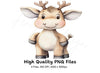 Cute Reindeer Clipart Bundle