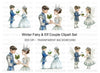 Winter Fairy Tale Clipart Bundle