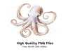 Octopus Clipart Bundle