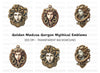 Mythical Medusa Head Clipart Bundle
