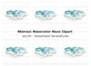 Stylized Ocean Waves Clipart Bundle