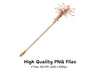 Enchanted Fairy Wands Clipart Bundle