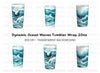 Dynamic Ocean Waves Tumbler Designs Clipart Bundle
