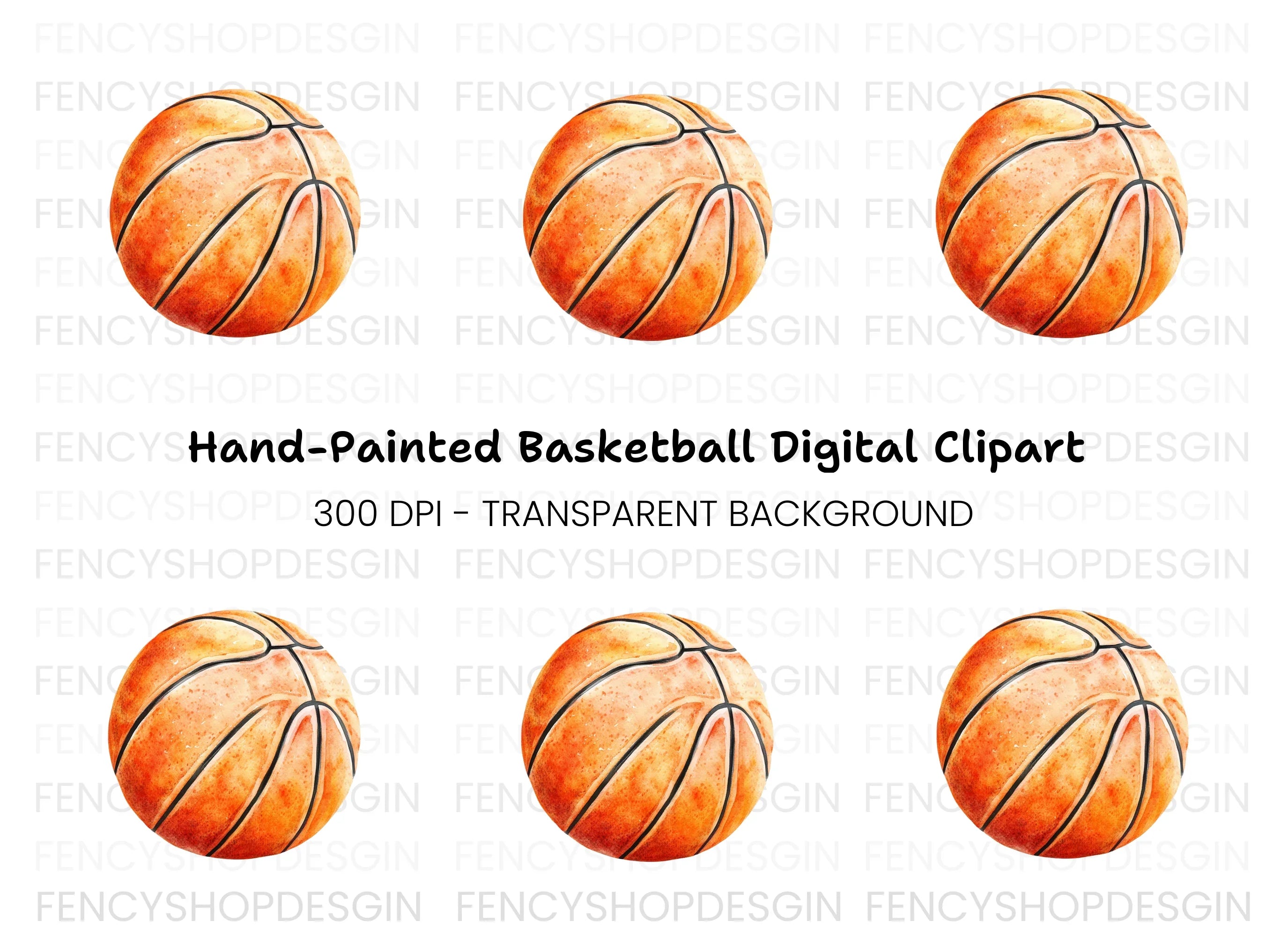 Basketball Clipart Bundle