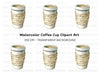 Coffee Cup Clipart Bundle