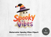 Spooky Vibes Clipart Bundle
