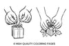 Christmas Gift Wrapping Coloring Books