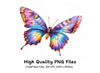 Vibrant Butterfly Clipart Bundle