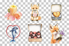 Sweet Valentine's Day Clipart Collection Bundle - CraftNest - Digital Crafting and Art