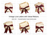Handwritten Vintage Letters Clipart Bundle