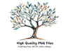 Abstract Tree of Life Clipart Bundle